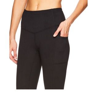 Gaiam black full length leggings, yoga pants